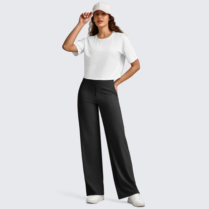 ⚡- Women’s Wide-Leg Pants with Pockets